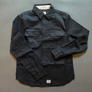 Deus Ex Machina - Heavy Duty Over-shirt, Black - Large